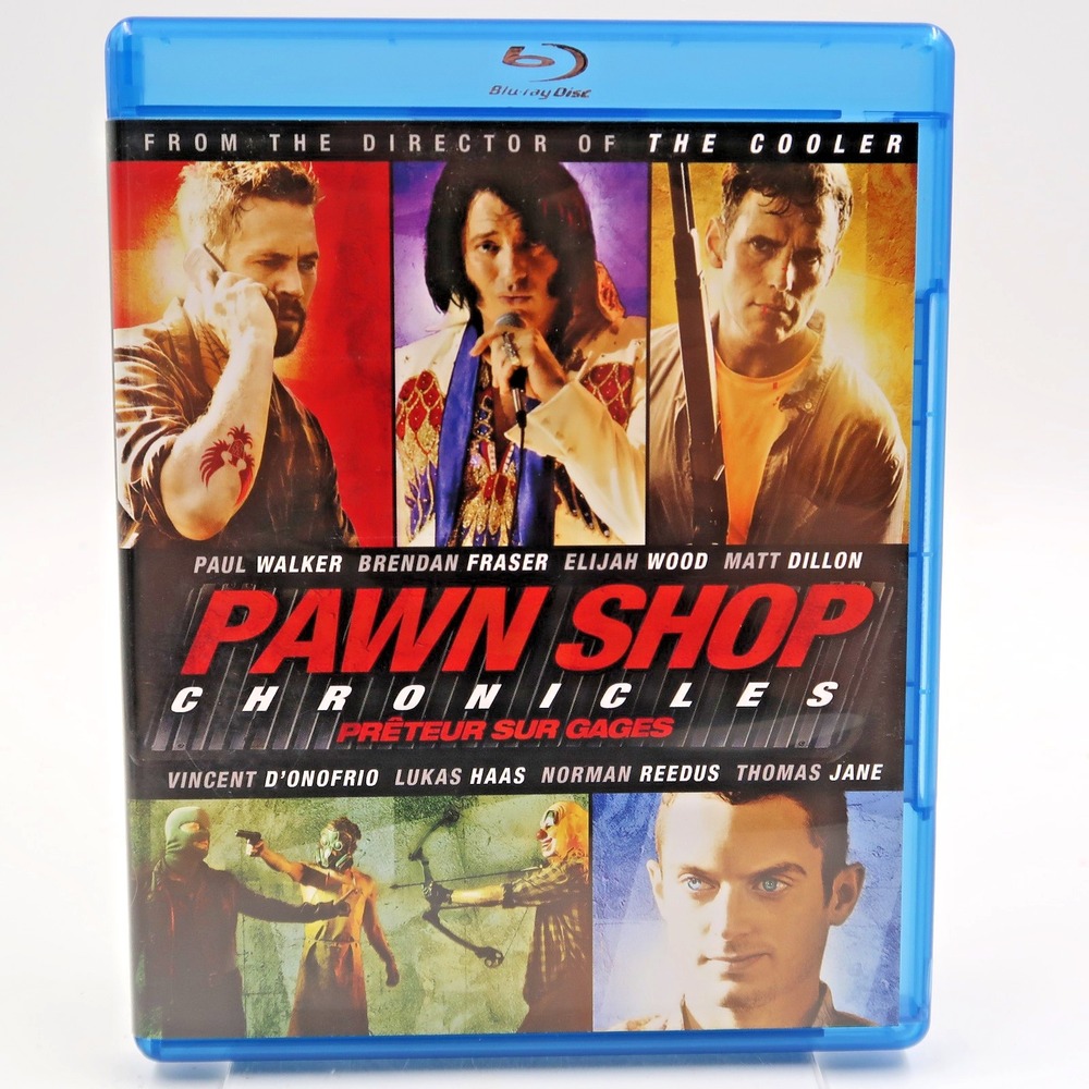 Pawn Shop Chronicles Blu-ray 2013 Paul Walker Brendan Fraser Crime Comedy Movie
